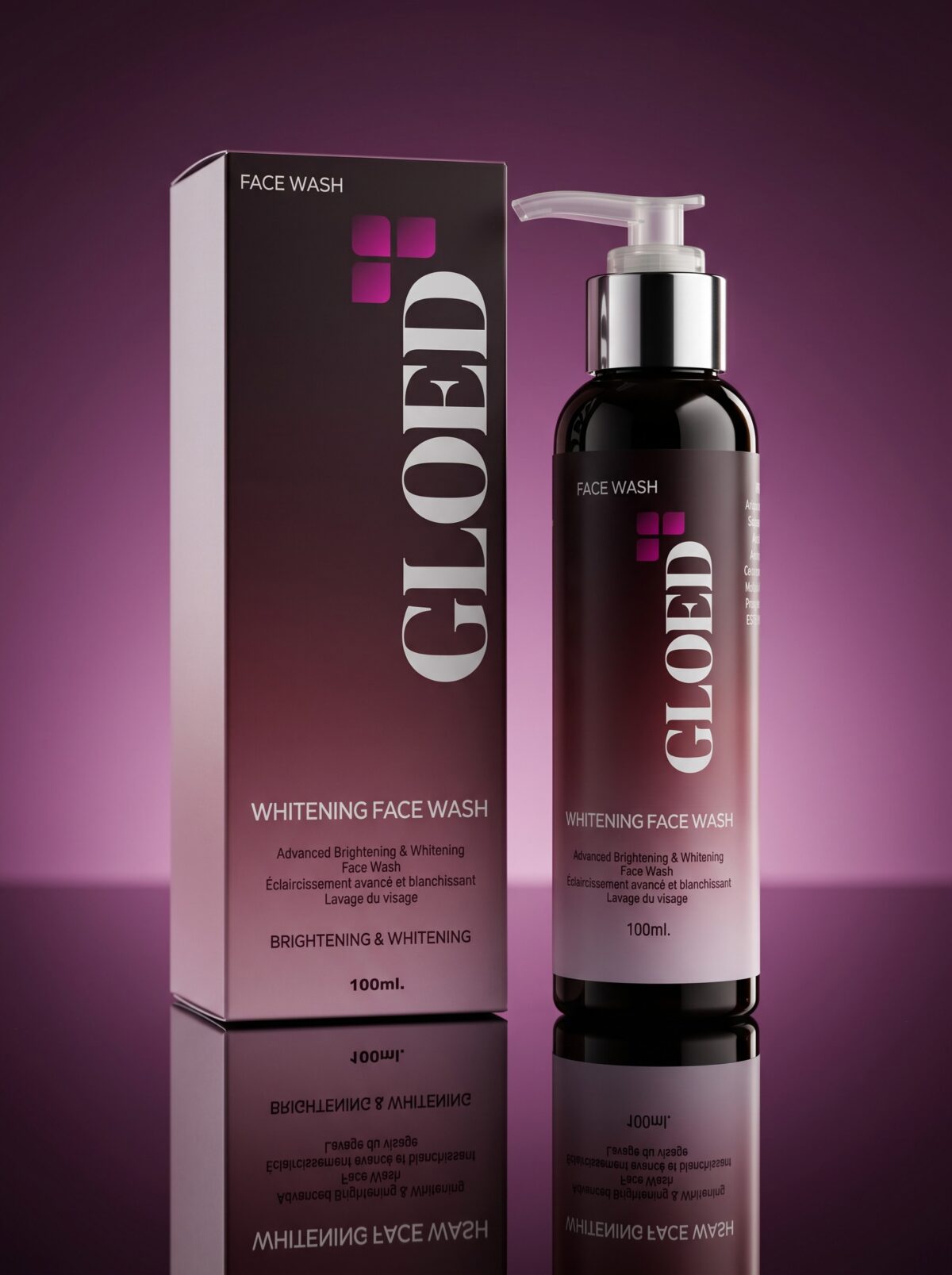 Gloed Skin Whitening Face wash 100ml